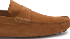Slipper|Horsch Schuhe Mokassin in Übergrößen Braun
