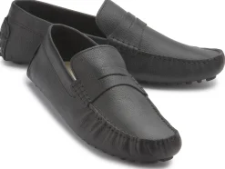 Slipper|Horsch Schuhe Mokassin in Übergrößen Schwarz