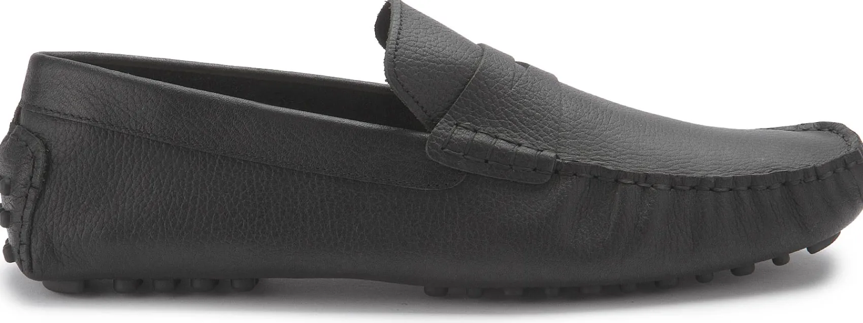 Slipper|Horsch Schuhe Mokassin in Übergrößen Schwarz