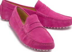 Slipper|Horsch Schuhe Mokassin in Untergrößen Pink