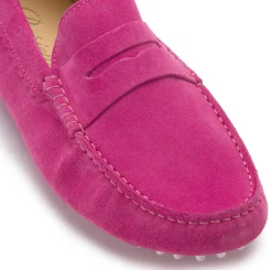 Slipper|Horsch Schuhe Mokassin in Untergrößen Pink