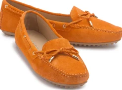 Slipper|Horsch Schuhe Mokassin in Untergrößen Orange