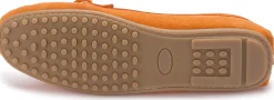 Slipper|Horsch Schuhe Mokassin in Untergrößen Orange