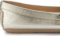 Slipper|Horsch Schuhe Mokassin in Untergrößen Gold