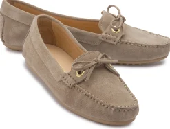Slipper|Horsch Schuhe Mokassin in Untergrößen Beige