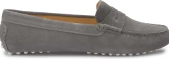 Slipper|Horsch Schuhe Mokassin in Untergrößen Grau