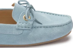 Slipper|Horsch Schuhe Mokassin in Untergrößen Blau