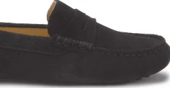 Slipper|Horsch Schuhe Mokassin in Untergrößen Schwarz