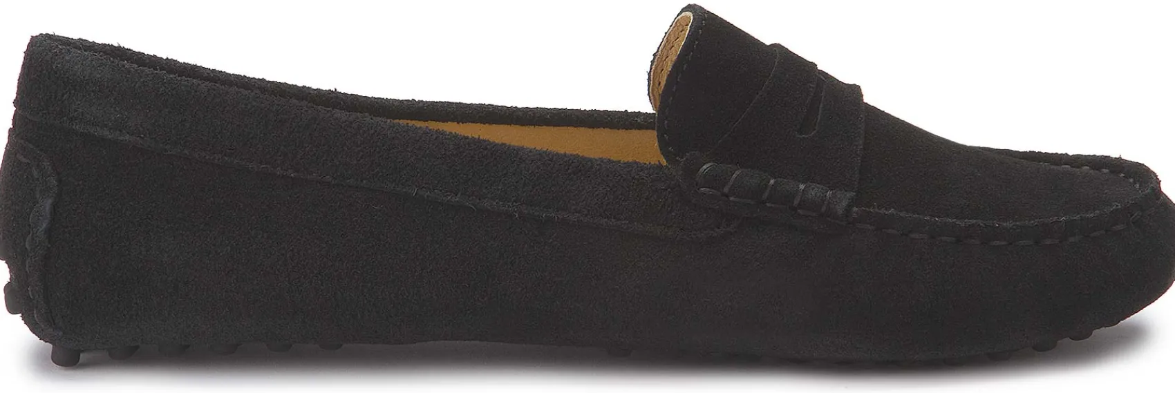 Slipper|Horsch Schuhe Mokassin in Untergrößen Schwarz