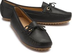 Slipper|Horsch Schuhe Mokassin in Untergrößen Schwarz