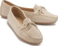 Slipper|Horsch Schuhe Mokassin in Untergrößen Beige