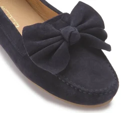 Slipper|Horsch Schuhe Mokassin in Untergrößen Blau