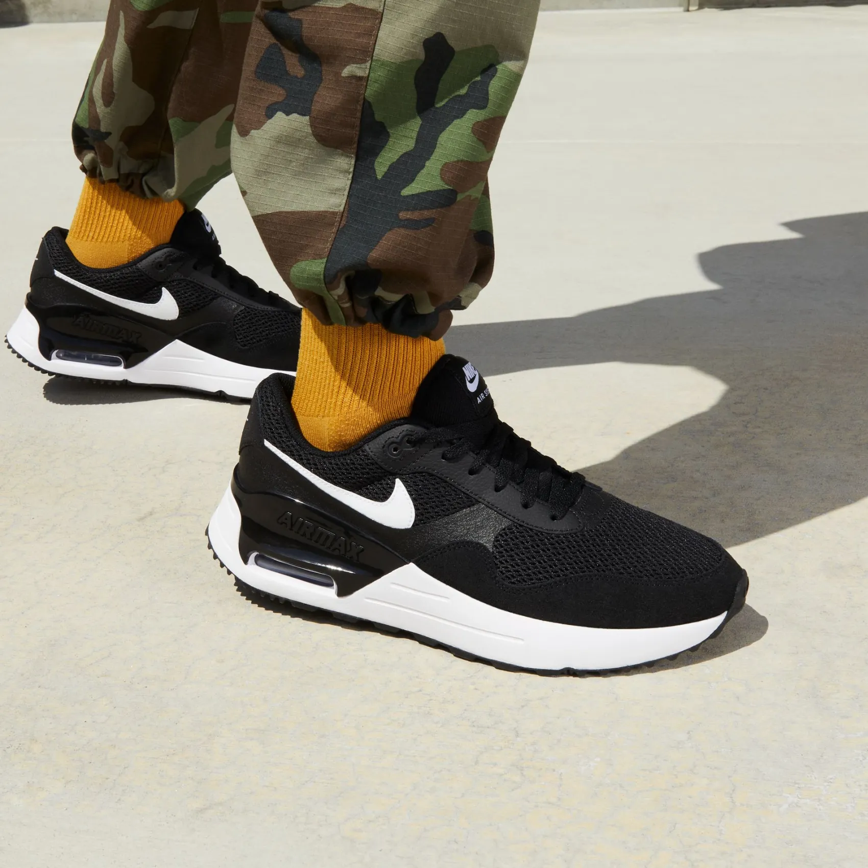 Sneaker|Sneaker|nike Air Max SYSTM in Übergrößen Schwarz