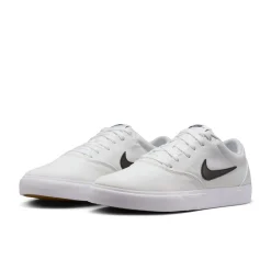 Sneaker|Schnürschuhe|Nike Damen Nike Charge Canvas in Übergrößen Weiß