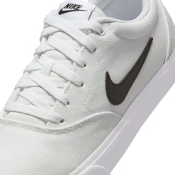 Sneaker|Schnürschuhe|Nike Damen Nike Charge Canvas in Übergrößen Weiß