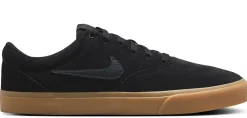 Sneaker|Schnürschuhe|nike Charge Suede in Übergrößen Schwarz