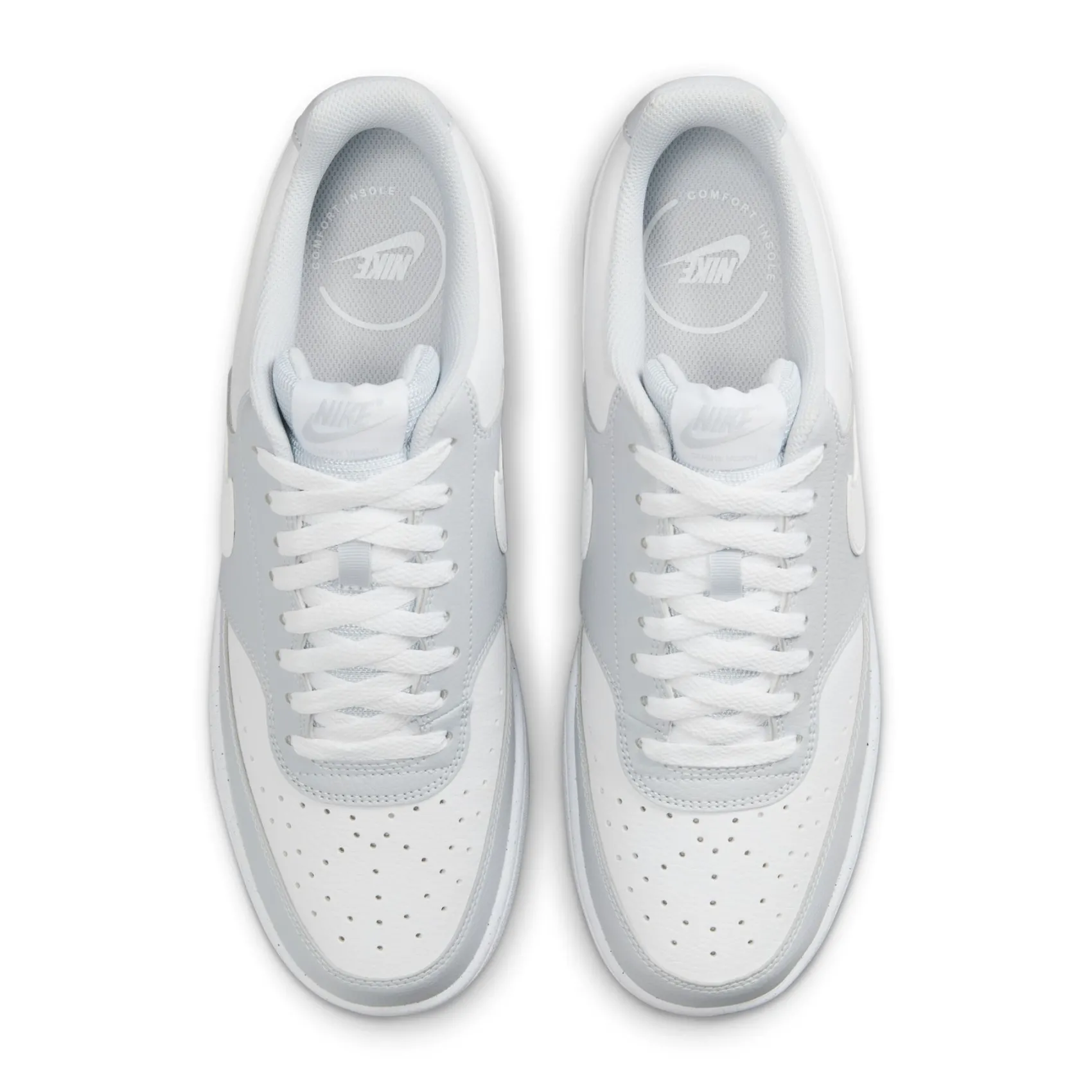 Sneaker|Sneaker|nike Court Vision Low in Übergrößen Grau