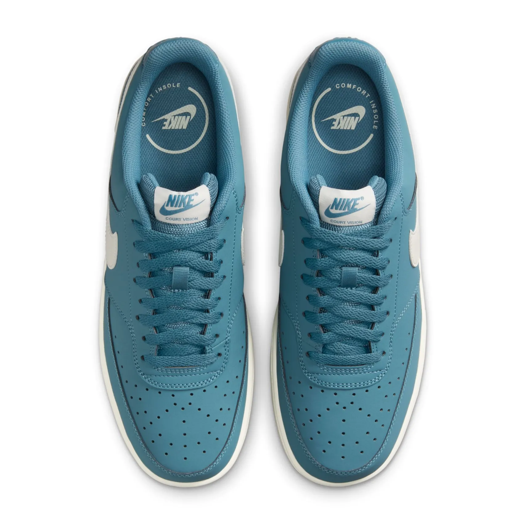 Sneaker|Sneaker|nike Court Vision Low in Übergrößen Blau