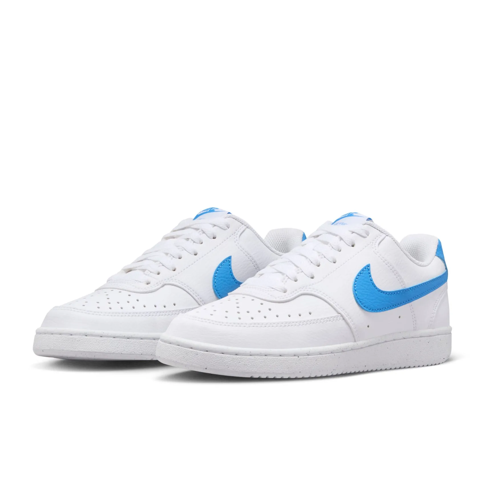 Sneaker|Schnürschuhe|Nike Damen Nike Court Vision Low Next Nature in Übergrößen Weiß