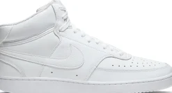 Sneaker|Schnürschuhe|nike Court Vision Mid in Übergrößen Weiß