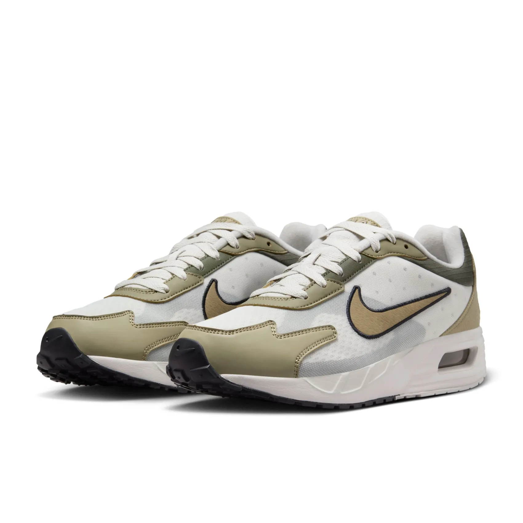 Sneaker|Schnürschuhe|nike Sneaker in Übergrößen Beige