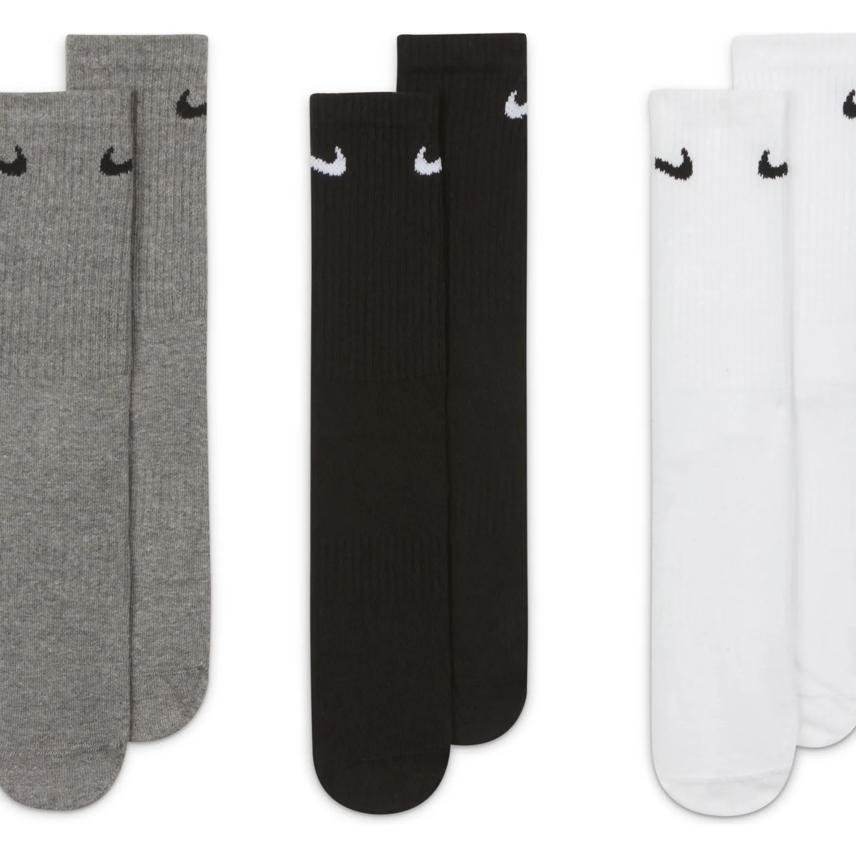 Socken|Sneaker|nike Nke Socken 3 Farben (3er Pack) in Übergrößen