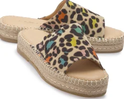 Espadrilles|Sandalen|Horsch Schuhe Pantolette in Übergrößen