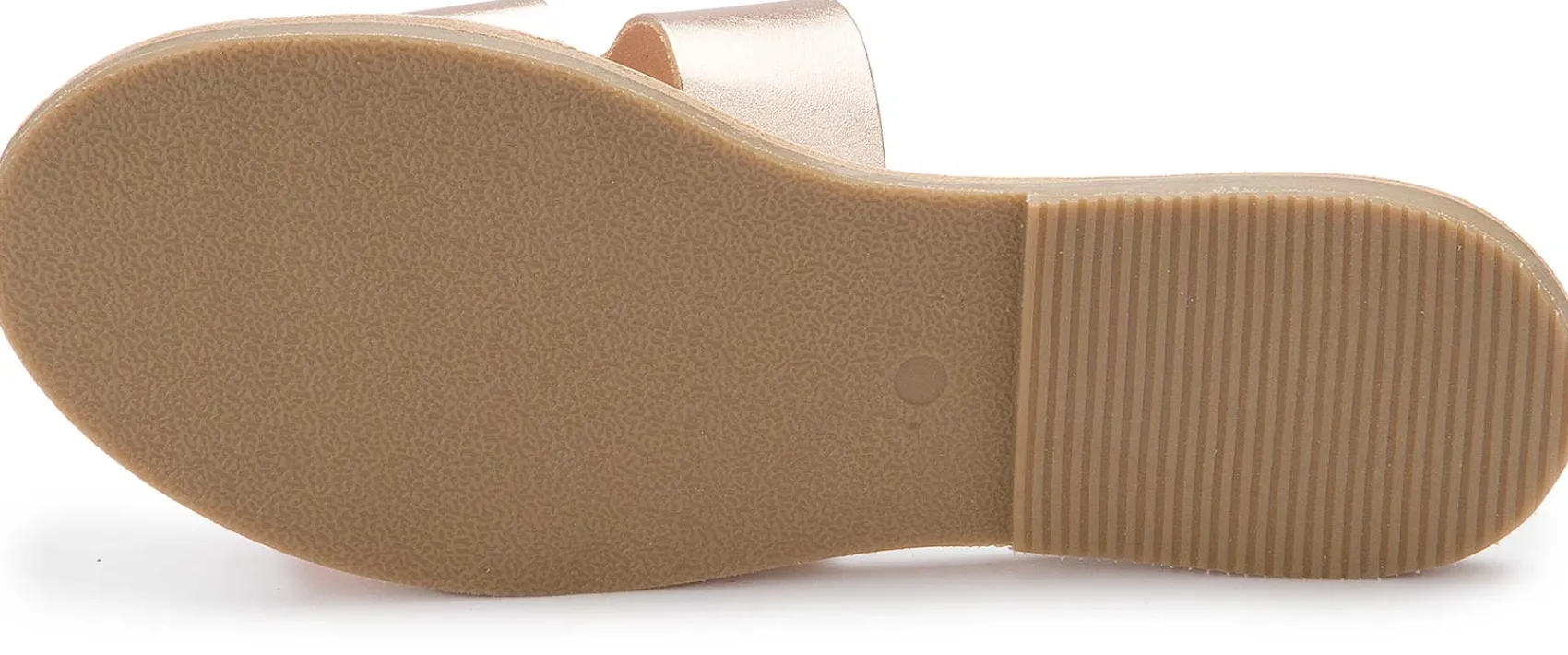 Pantoletten|Horsch Schuhe Pantolette in Übergrößen Gold