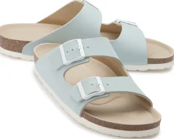 Sandalen|Pantoletten|Horsch Schuhe Pantolette in Übergrößen Blau