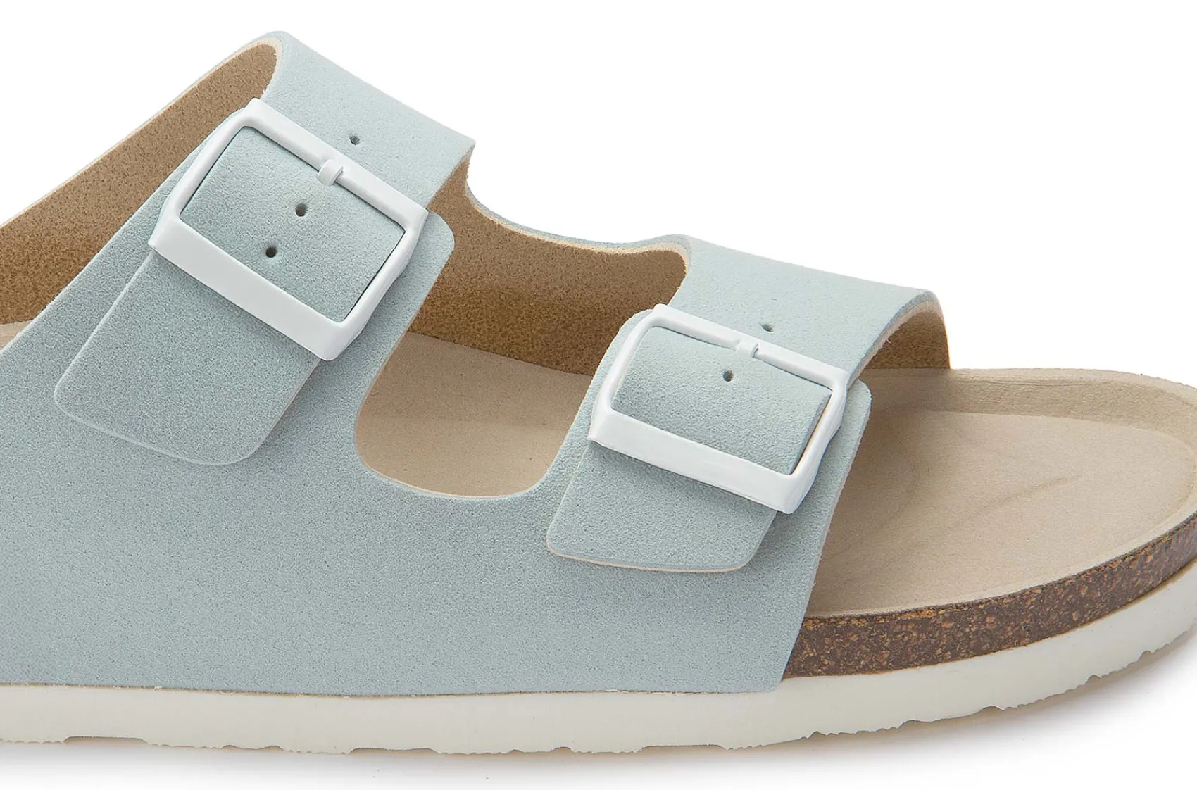 Sandalen|Pantoletten|Horsch Schuhe Pantolette in Übergrößen Blau