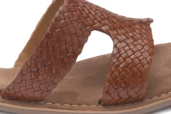 Sandalen|Pantoletten|Horsch Schuhe Pantolette in Übergrößen Braun