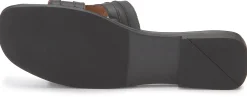 Sandalen|Pantoletten|Horsch Schuhe Pantolette in Übergrößen Schwarz