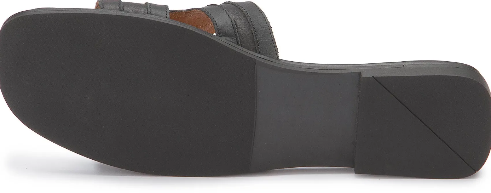 Sandalen|Pantoletten|Horsch Schuhe Pantolette in Übergrößen Schwarz