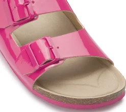 Sandalen|Pantoletten|Horsch Schuhe Pantolette in Übergrößen Pink