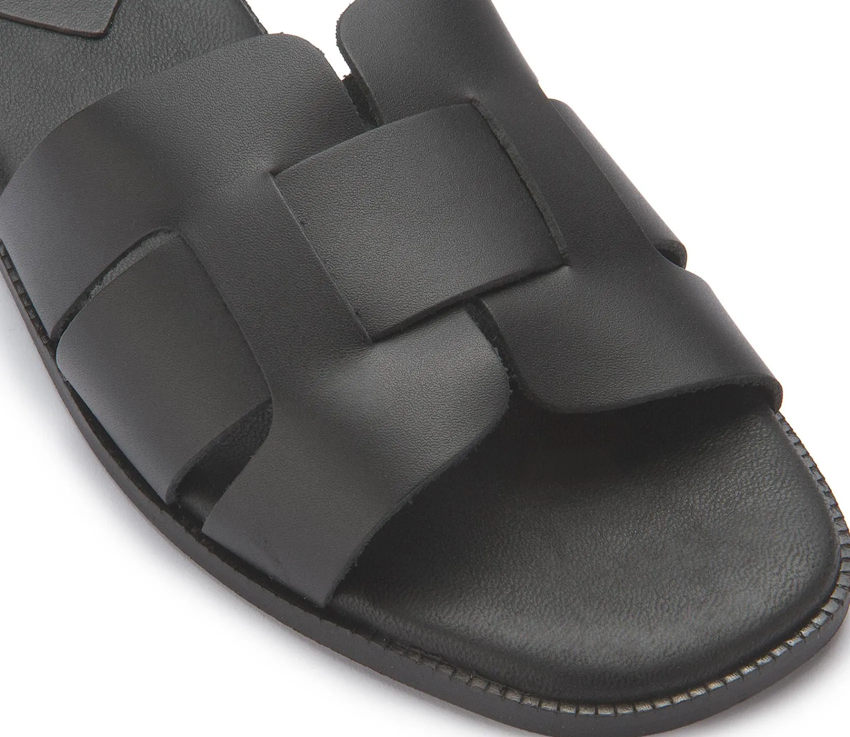 Sandalen|Pantoletten|Horsch Schuhe Pantolette in Übergrößen Schwarz