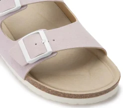 Sandalen|Pantoletten|Horsch Schuhe Pantolette in Übergrößen Lila