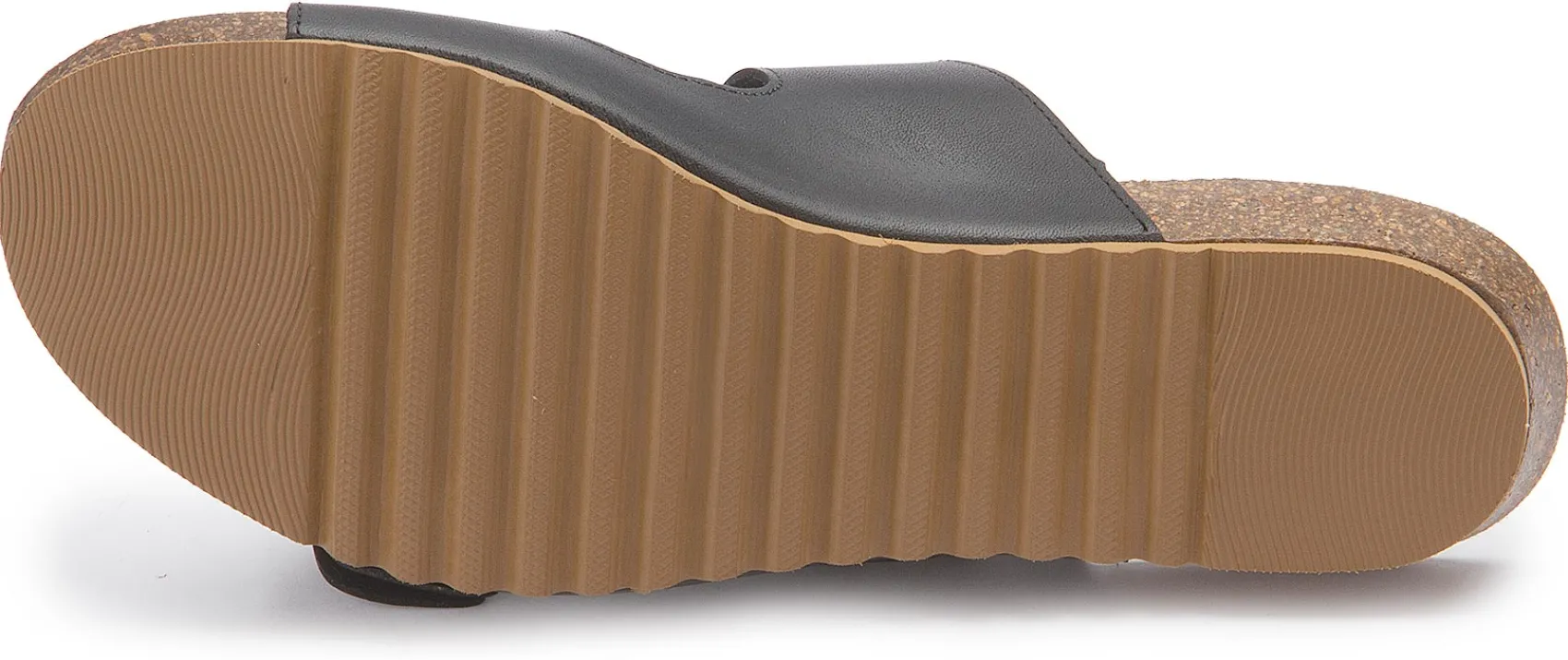 Sandalen|Pantoletten|Horsch Schuhe Pantolette in Übergrößen Schwarz