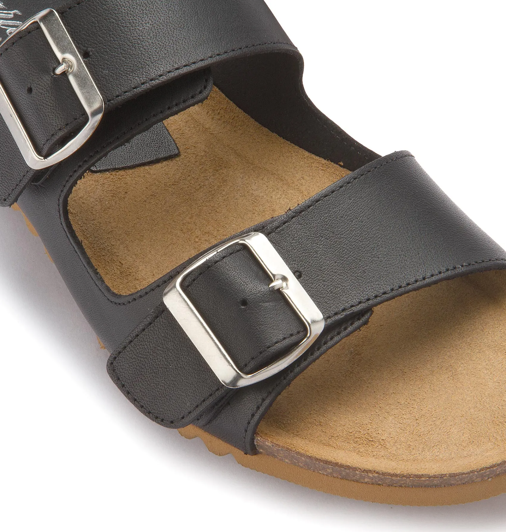 Sandalen|Pantoletten|Horsch Schuhe Pantolette in Übergrößen Schwarz