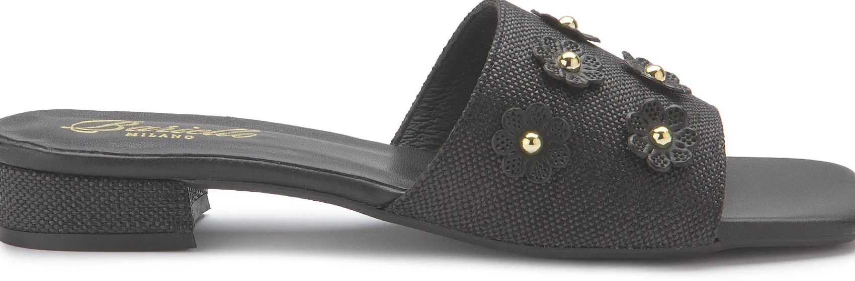Sandalen|Pantoletten|Horsch Schuhe Pantolette in Übergrößen Schwarz