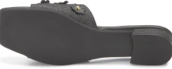 Sandalen|Pantoletten|Horsch Schuhe Pantolette in Übergrößen Schwarz