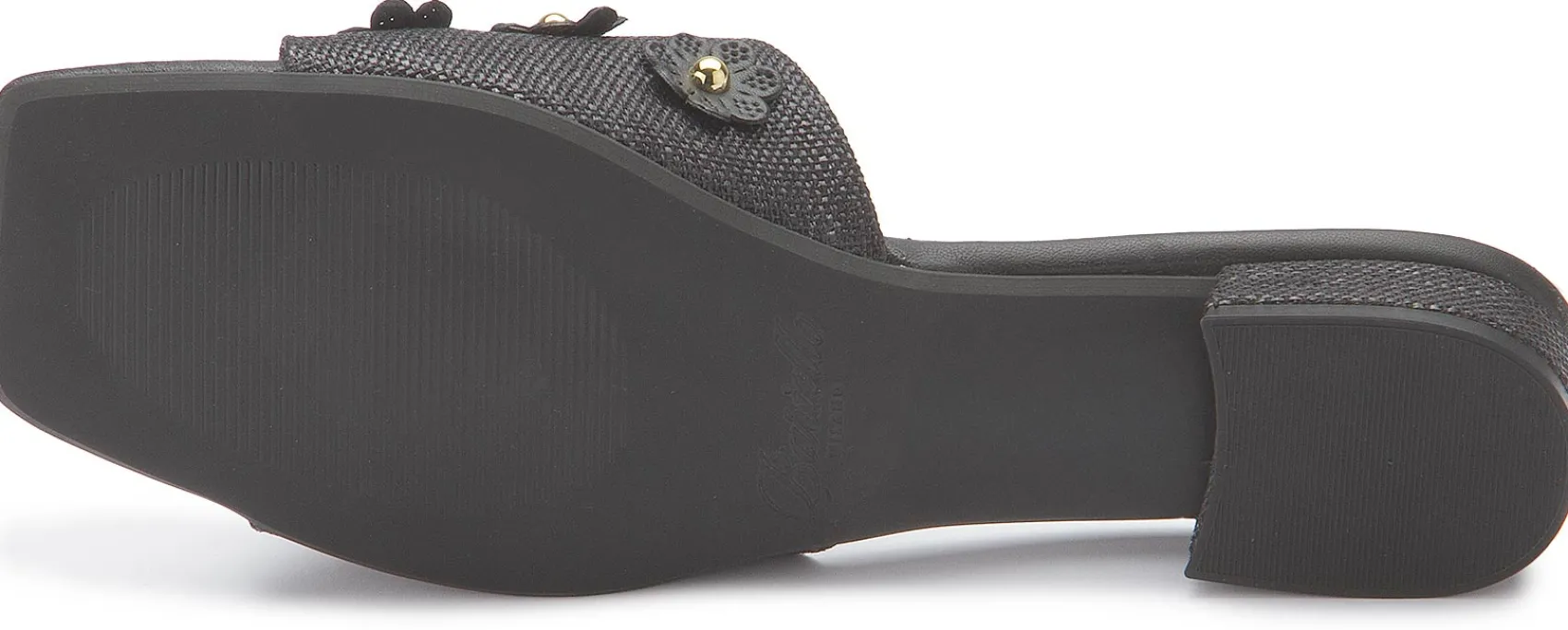 Sandalen|Pantoletten|Horsch Schuhe Pantolette in Übergrößen Schwarz