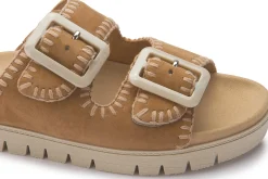 Sandalen|Pantoletten|Gabor Pantolette in Übergrößen Braun