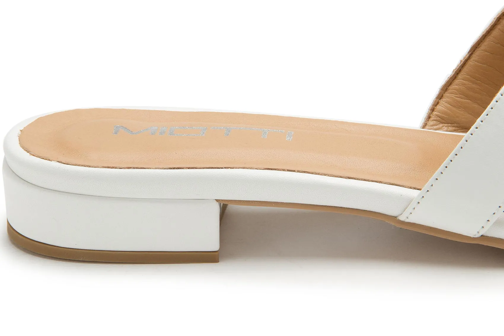 Sandalen|Pantoletten|Horsch Schuhe Pantolette in Übergrößen Weiß
