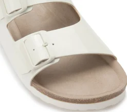 Sandalen|Pantoletten|Horsch Schuhe Pantolette in Übergrößen Weiß