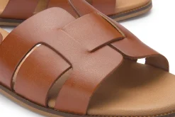 Sandalen|Pantoletten|Horsch Schuhe Pantolette in Übergrößen Braun
