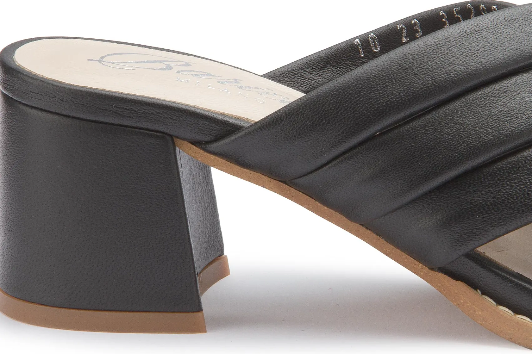 Sandalen|Pantoletten|Horsch Schuhe Pantolette in Übergrößen Schwarz
