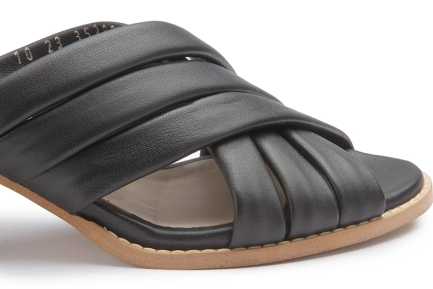 Sandalen|Pantoletten|Horsch Schuhe Pantolette in Übergrößen Schwarz