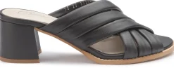 Sandalen|Pantoletten|Horsch Schuhe Pantolette in Übergrößen Schwarz