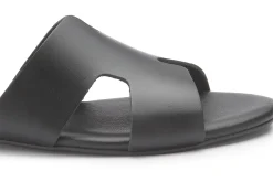 Sandalen|Pantoletten|Horsch Schuhe Pantolette in Übergrößen Schwarz