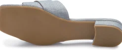 Sandalen|Pantoletten|Horsch Schuhe Pantolette in Übergrößen Blau
